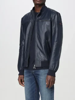 Giacca biker Peuterey in pelle