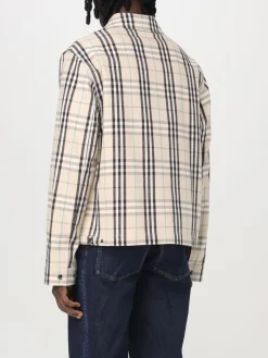 Giacca Burberry in twill con stampa Vintage Check