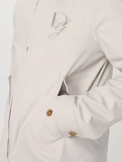 Giacca con logo Dolce & Gabbana in cotone