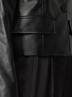 Giacca di eco-pelle Semicouture