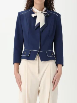 Giacca Elisabetta Franchi in crêpe