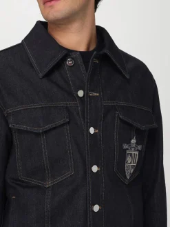 Giacca Fendi in denim di cotone