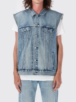 Giacca smanicata Levi's in denim