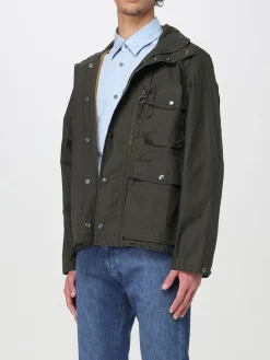Giubbotto Barbour in cotone cerato
