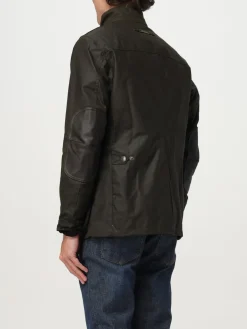 Giubbotto Barbour in cotone cerato