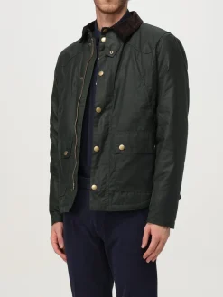 Giubbotto Barbour in cotone cerato