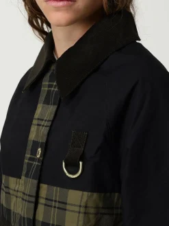 Giubbotto Barbour in cotone con stampa Tartan