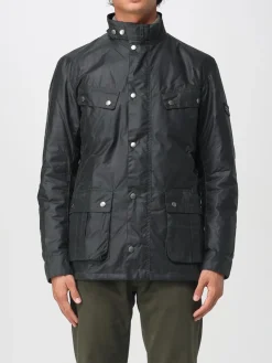 Giubbotto Barbour in cotone cerato