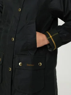 Giubbotto Barbour in cotone cerato