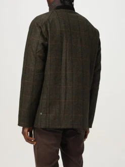 Giubbotto Barbour in lana check