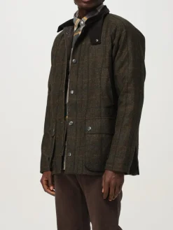 Giubbotto Barbour in lana check