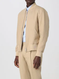 Giubbotto basic Lardini in lino