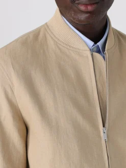 Giubbotto basic Lardini in lino