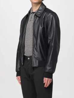 Giubbotto biker Emporio Armani in nappa