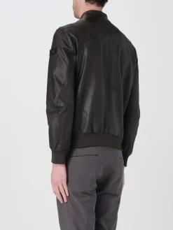 Giubbotto biker Peuterey in nappa