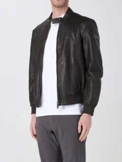 Giubbotto biker Peuterey in nappa