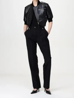 Giubbotto biker Versace Jeans Couture in pelle