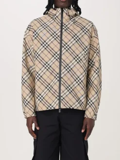 Giubbotto Burberry in nylon stampato