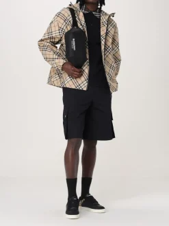 Giubbotto Burberry in nylon stampato