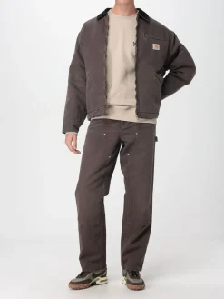 Giubbotto Carhatt Wip in denim di cotone organico