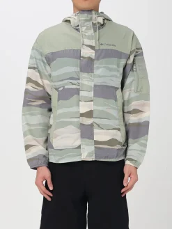Giubbotto Columbia in nylon con camouflage