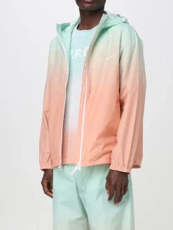 Giubbotto con cappuccio A.P.C. in nylon