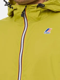 Giubbotto con cappuccio K-Way in nylon