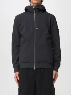 Giubbotto con cappuccio Stone Island in nylon