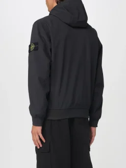 Giubbotto con cappuccio Stone Island in nylon