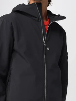 Giubbotto con cappuccio Stone Island in nylon