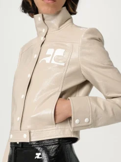 Giubbotto Courrèges in vernice