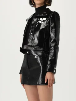 Giubbotto Courrèges in vernice