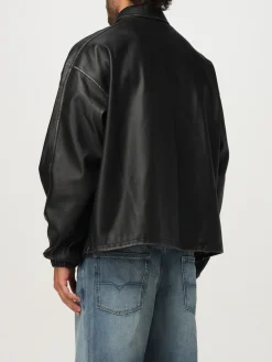 Giubbotto Diesel in pelle sintetica