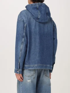 Giubbotto Dolce & Gabbana in denim con cappuccio