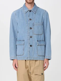 Giubbotto Dries Van Noten in denim di cotone