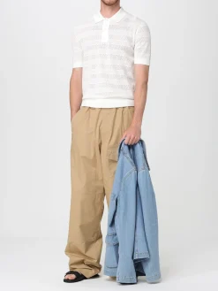 Giubbotto Dries Van Noten in denim di cotone