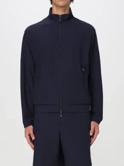 Giubbotto Emporio Armani in jersey stretch
