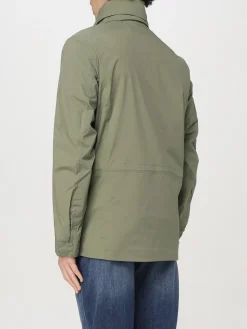 Giubbotto K-Way in nylon con cappuccio