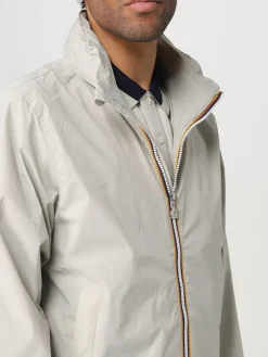 Giubbotto K-Way in nylon stretch