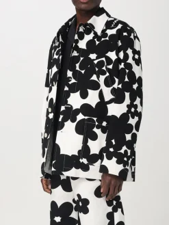 Giubbotto Marni in cotone con stampa floreale