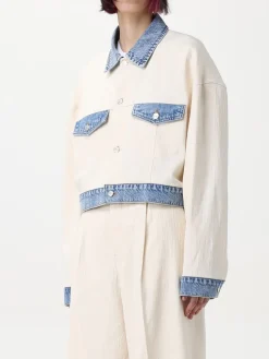 Giubbotto Moschino Jeans in misto cotone