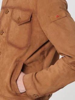 Giubbotto Peuterey in pelle scamosciata