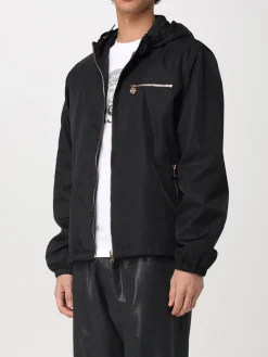 Giubbotto Versace in nylon con cappuccio