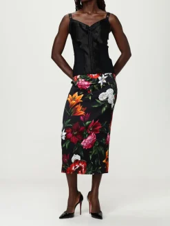 Gonna a tubino floreale Dolce & Gabbana