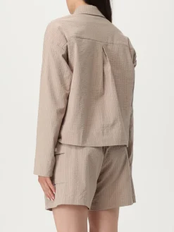 Gonna a tubino in cotone Ea7