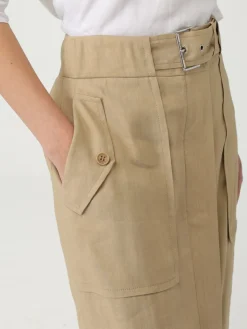 Gonna Alberta Ferretti in misto lino