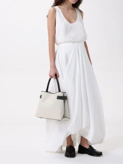 Gonna Brunello Cucinelli in misto cotone