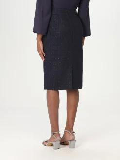 Gonna Emporio Armani in misto lana