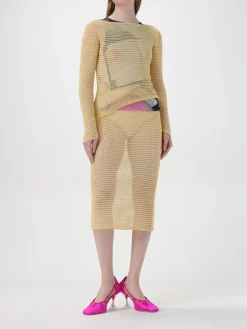 Gonna in cotone a rete Paloma Wool