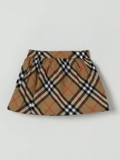 Gonna in cotone check Burberry
